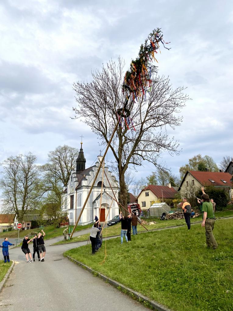 Stavění máje